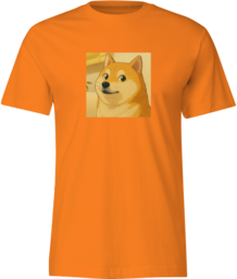 Футболка. Doge. Oh wow. Ghibli Style